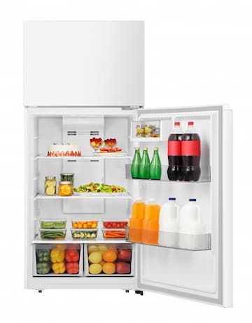 18 cu.ft. Hisense Top-Mount Series Full Size Refrigerator (HRT180N6AWD ...